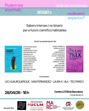 Cartell de la primera sessió en castellà